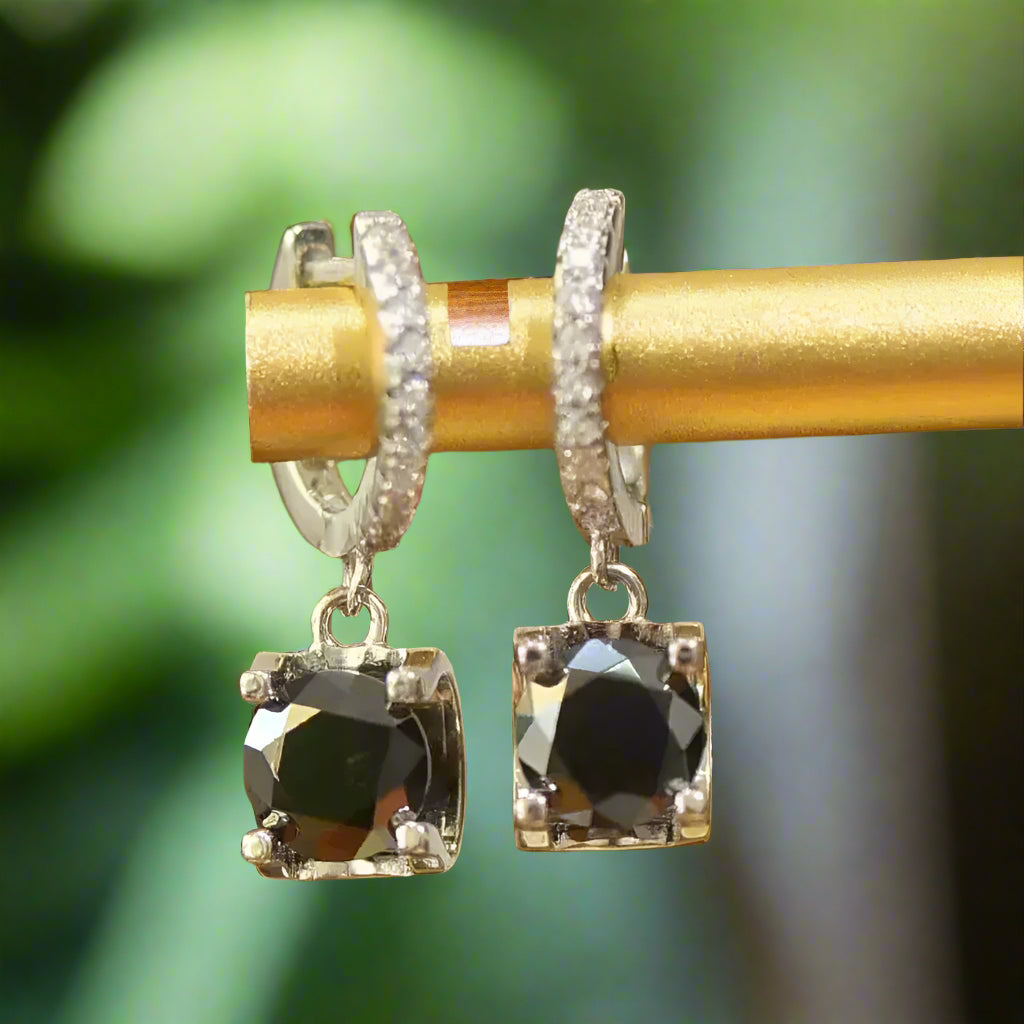 2 Carat Moissanite 925 Sterling Silver Drop Earrings Trendsi