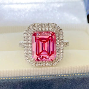 2 Carat Moissanite 925 Sterling Silver Ring Trendsi