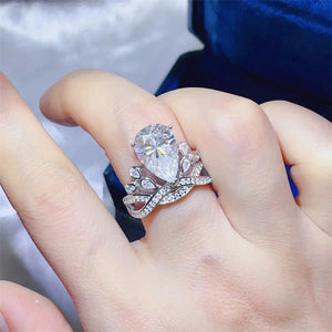 5 Carat Moissanite 925 Sterling Silver Ring Trendsi