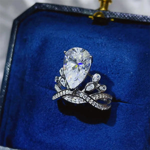 5 Carat Moissanite 925 Sterling Silver Ring Trendsi