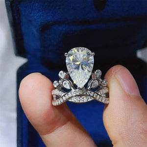 5 Carat Moissanite 925 Sterling Silver Ring Trendsi