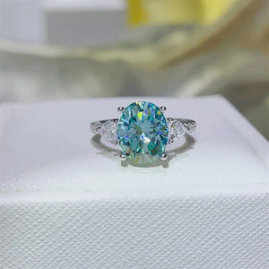 5 Carat Moissanite 925 Sterling Silver Ring Trendsi