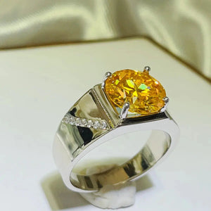 5 Carat Moissanite 925 Sterling Silver Ring Trendsi