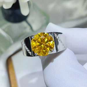 5 Carat Moissanite 925 Sterling Silver Ring Trendsi