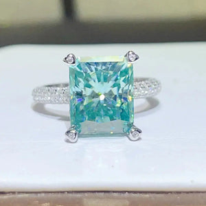 5 Carat Moissanite 925 Sterling Silver Ring Trendsi