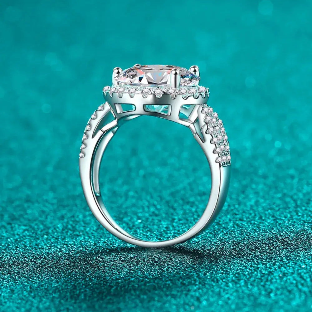 5 Carat Moissanite 925 Sterling Silver Ring Trendsi