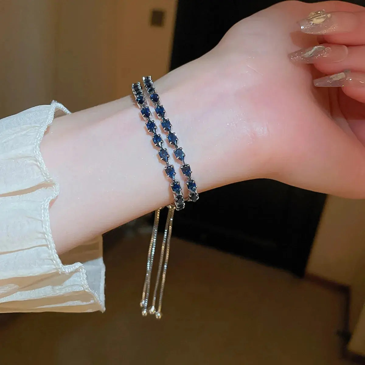 Alloy Zircon Bracelet Trendsi