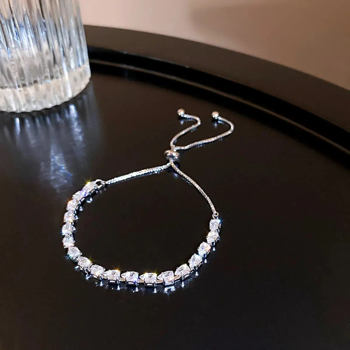 Alloy Zircon Bracelet Trendsi