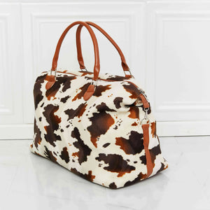 Animal Print Plush Weekender Bag Trendsi