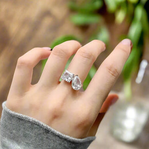 Beyond | Double Gem Sterling Jewelry Ring Beauty Prologue