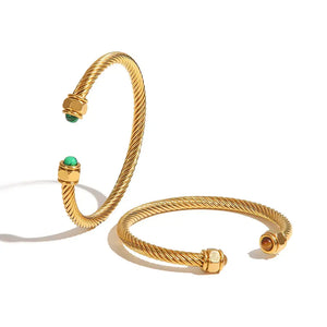 Bodega | Waterproof 18k Gold Plated Stainless Steel Bracelets Beauty Prologue