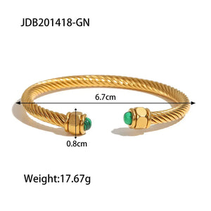 Bodega | Waterproof 18k Gold Plated Stainless Steel Bracelets Beauty Prologue