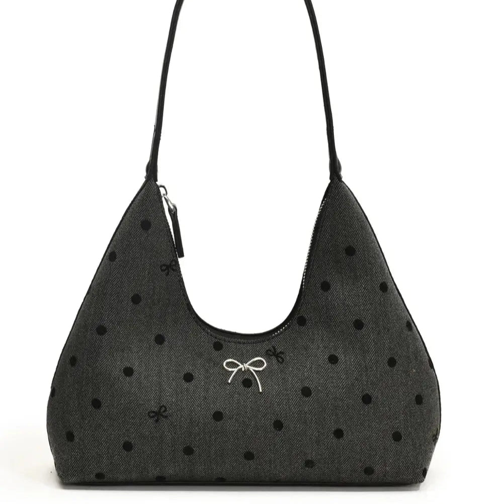 Bow Moon Shape Shoulder Bag Trendsi