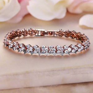 Central | Premium Luxury Crystal Tennis Bracelet Beauty Prologue