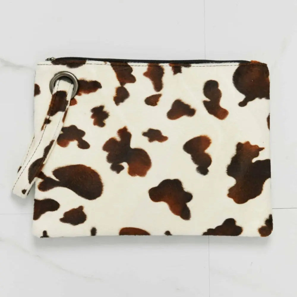 Come Along Animal Print Wristlet Trendsi