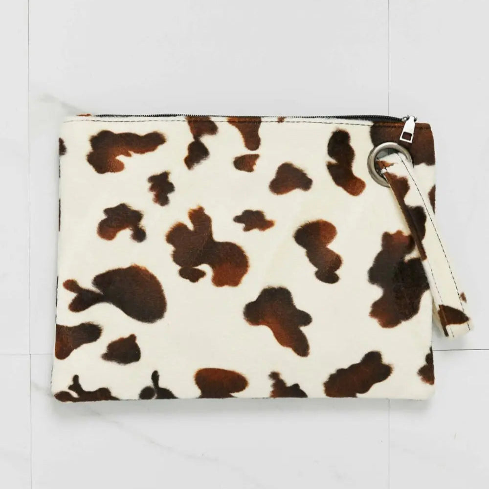 Come Along Animal Print Wristlet Trendsi