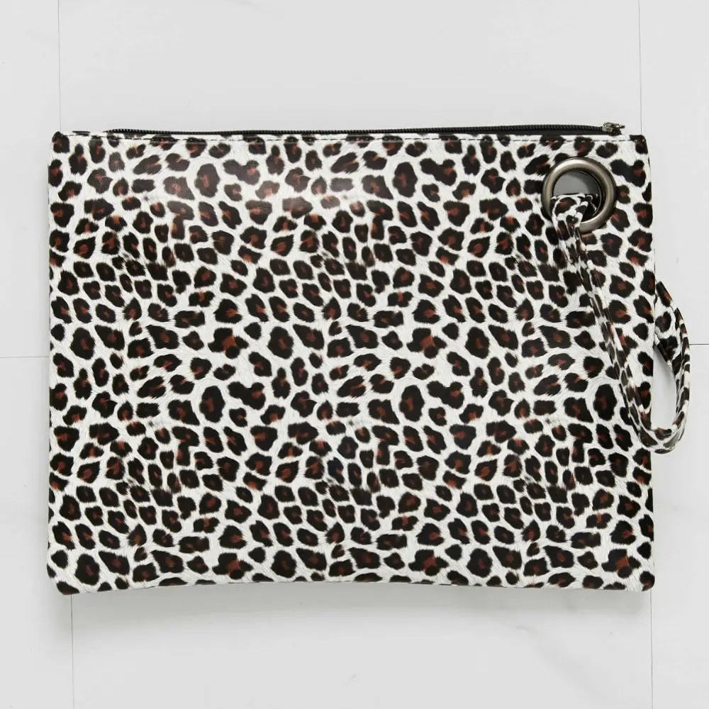 Come Along Animal Print Wristlet Trendsi