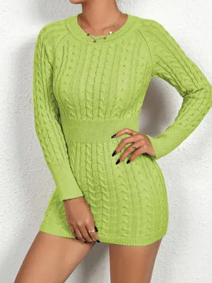 Cozy | Patterned Women's Knit Body Dress Beauty Prologue