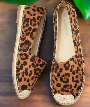 Desert Island | Sexy Leopard Espadrille Shoes Beauty Prologue