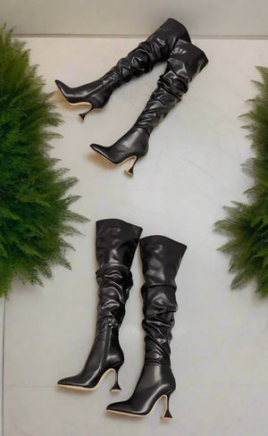 Fashionista | Premium Over The Knee Boots Shoes Beauty Prologue