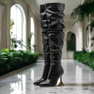 Fashionista | Premium Over The Knee Boots Shoes Beauty Prologue