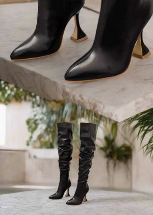 Fashionista | Premium Over The Knee Boots Shoes Beauty Prologue