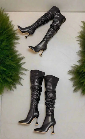 Fashionista | Premium Over The Knee Boots Shoes Beauty Prologue