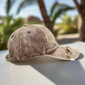 Fringe Adjustable Cotton Baseball Cap Trendsi