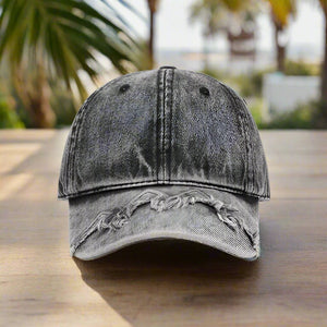 Fringe Adjustable Cotton Baseball Cap Trendsi