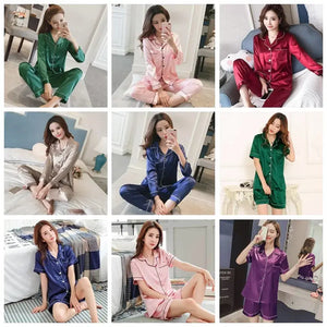 Indulge | Premium Women Silk Satin Pajamas Beauty Prologue