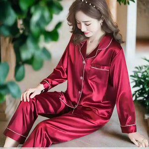 Indulge | Premium Women Silk Satin Pajamas Beauty Prologue