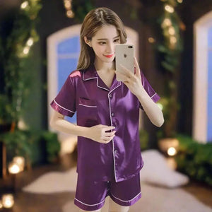 Indulge | Premium Women Silk Satin Pajamas Beauty Prologue