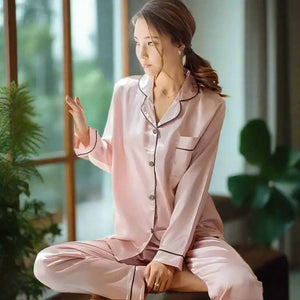 Indulge | Premium Women Silk Satin Pajamas Beauty Prologue