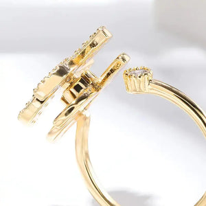 Mirage | Crystal Sunflower Rings For Women Beauty Prologue