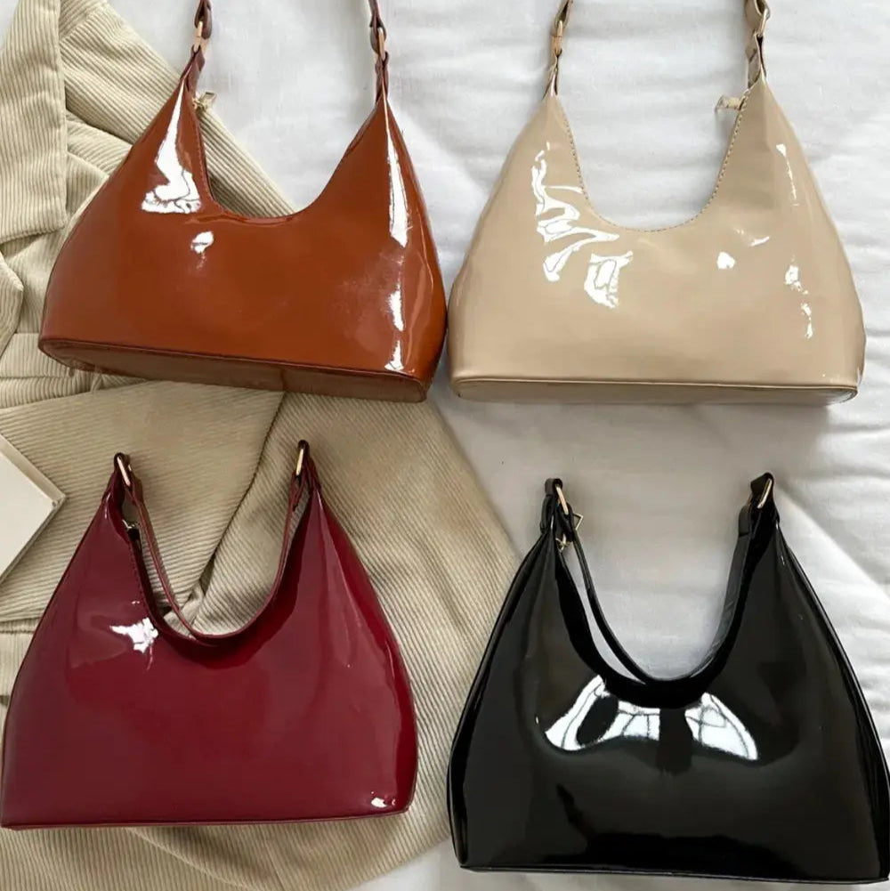 Mirror Surface Shoulder Bag Trendsi