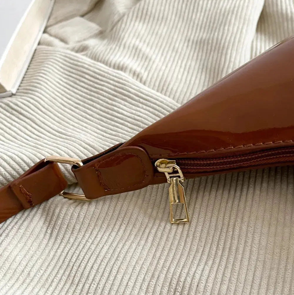 Mirror Surface Shoulder Bag Trendsi