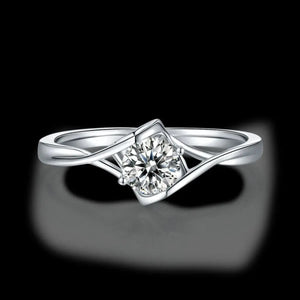 Moissanite 925 Sterling Silver Ring Trendsi