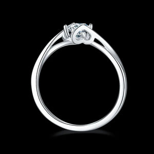 Moissanite 925 Sterling Silver Ring Trendsi