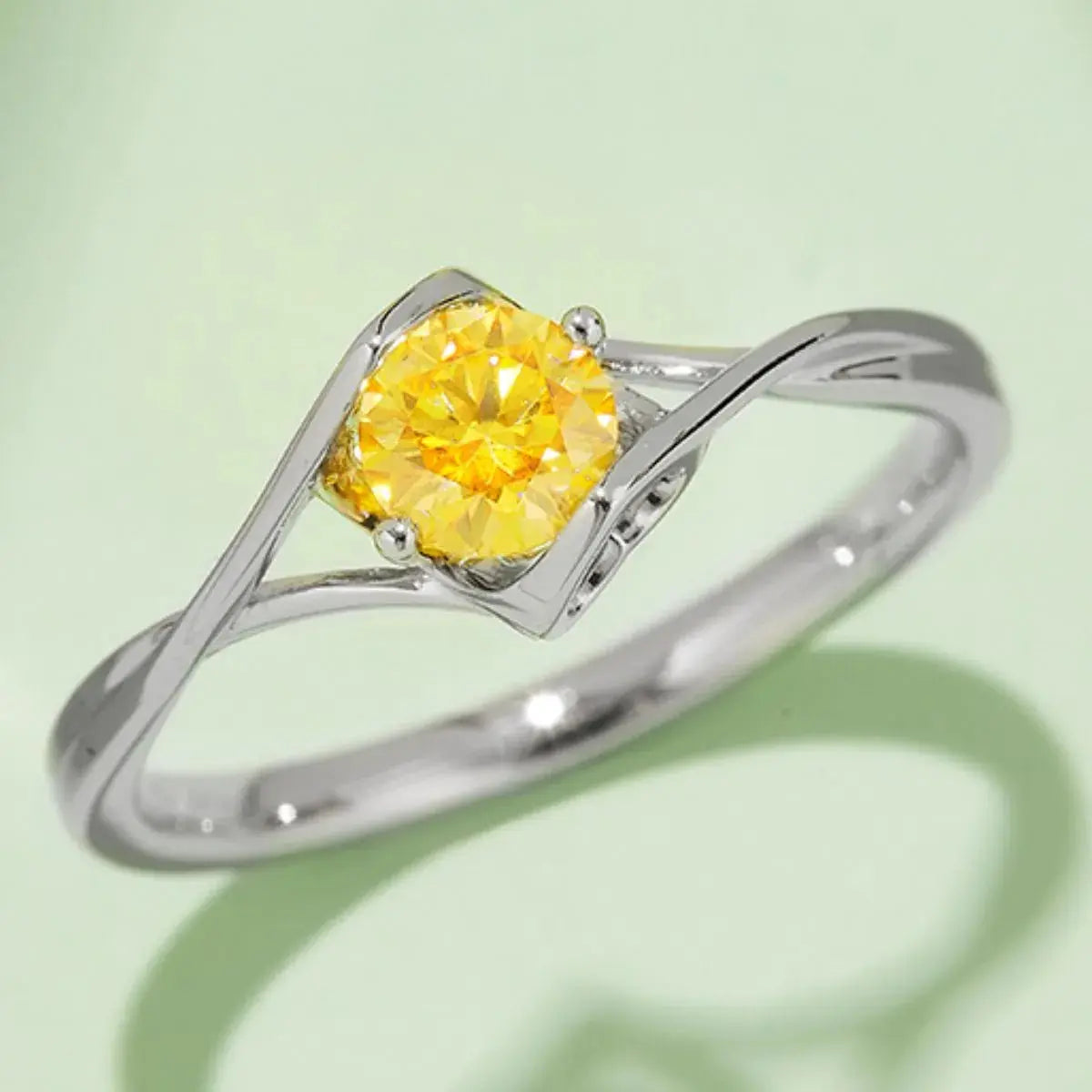 Moissanite 925 Sterling Silver Ring Trendsi