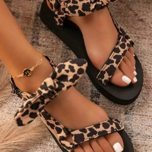 Open Toe Flats Sandals Trendsi