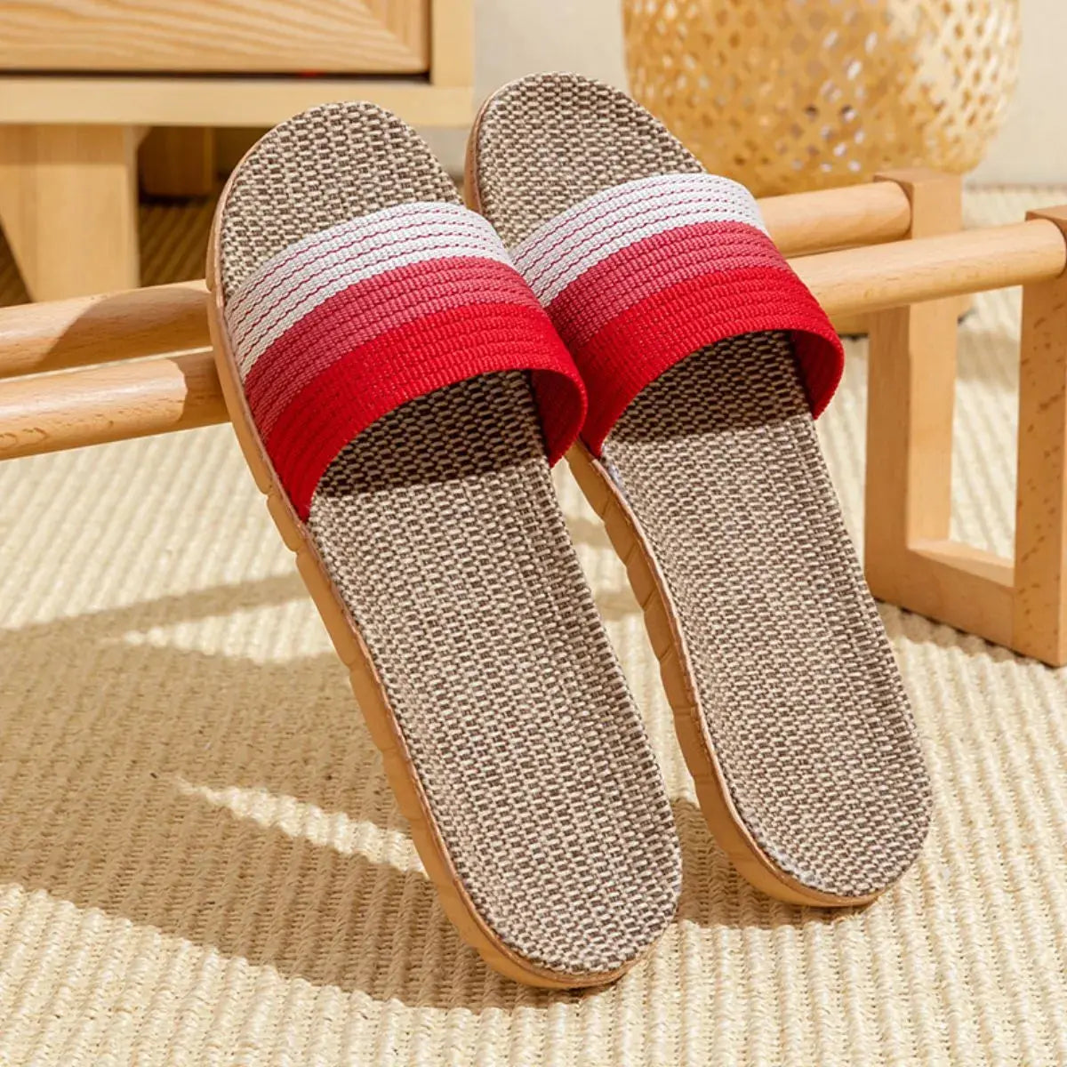 Open Toe Flats Slippers Trendsi
