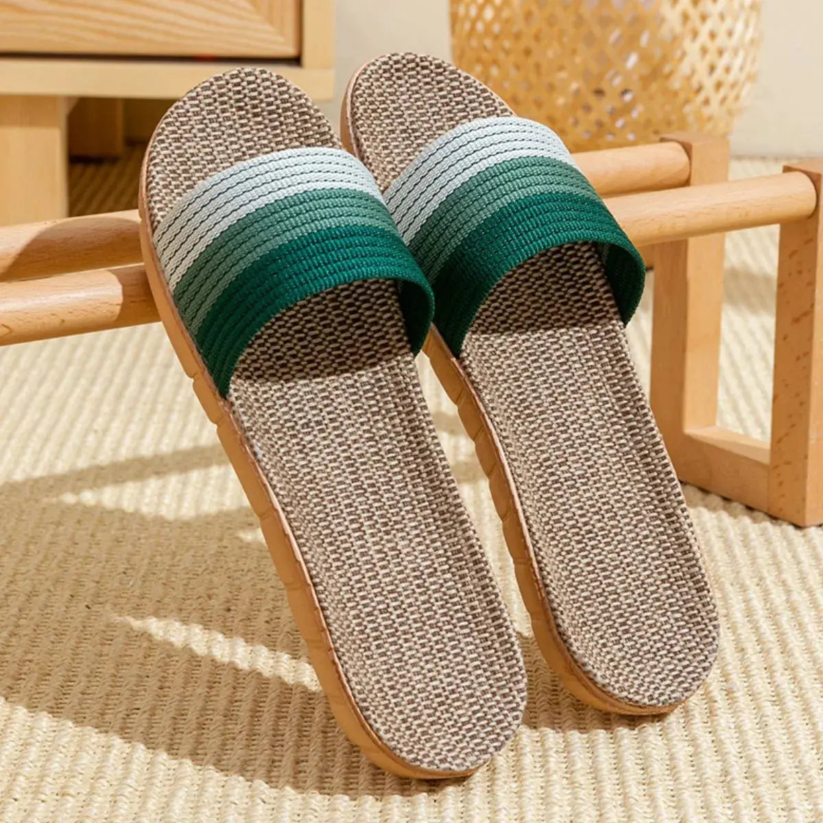 Open Toe Flats Slippers Trendsi