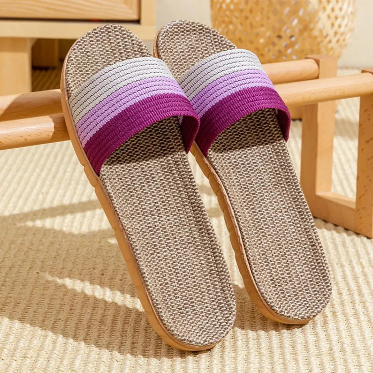 Open Toe Flats Slippers Trendsi