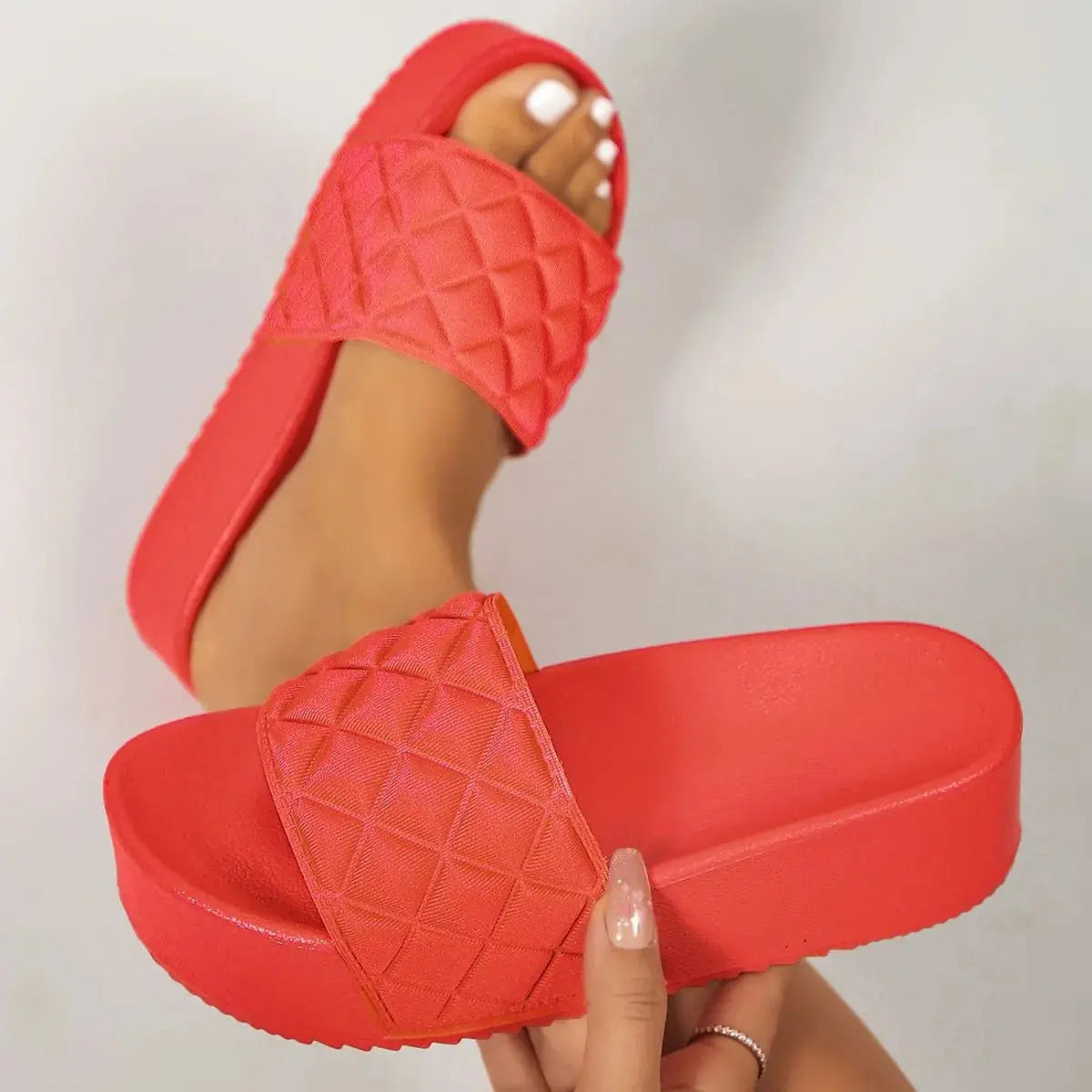 Open Toe Platform Sandals Trendsi