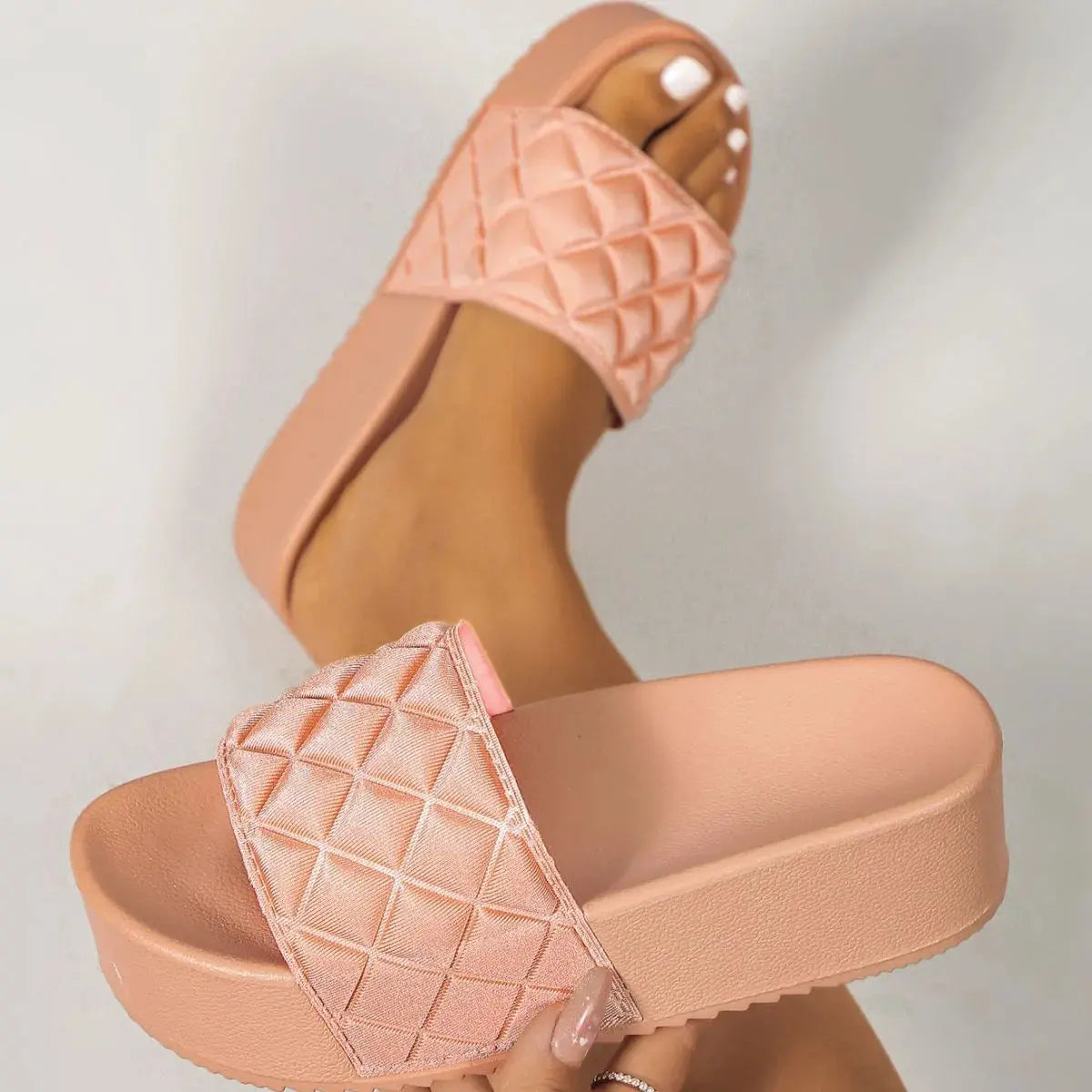 Open Toe Platform Sandals Trendsi