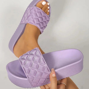 Open Toe Platform Sandals Trendsi