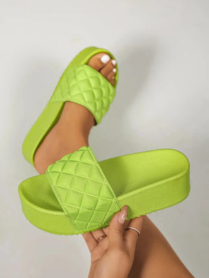 Open Toe Platform Sandals Trendsi
