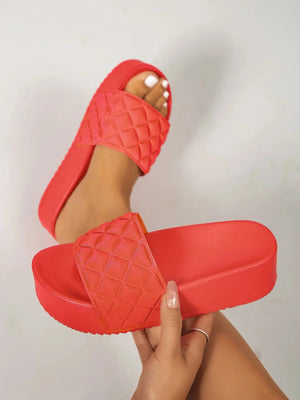 Open Toe Platform Sandals Trendsi