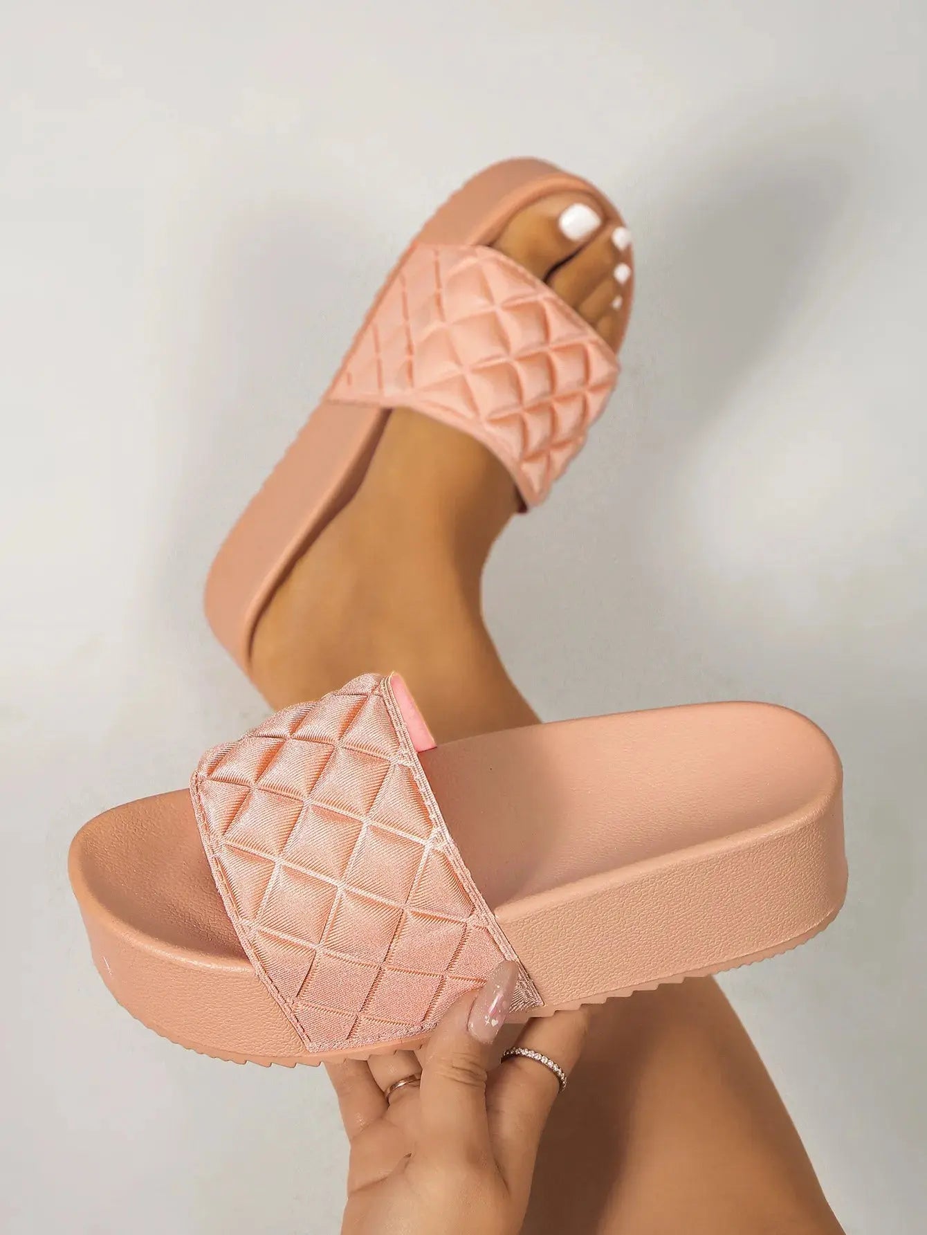 Open Toe Platform Sandals Trendsi