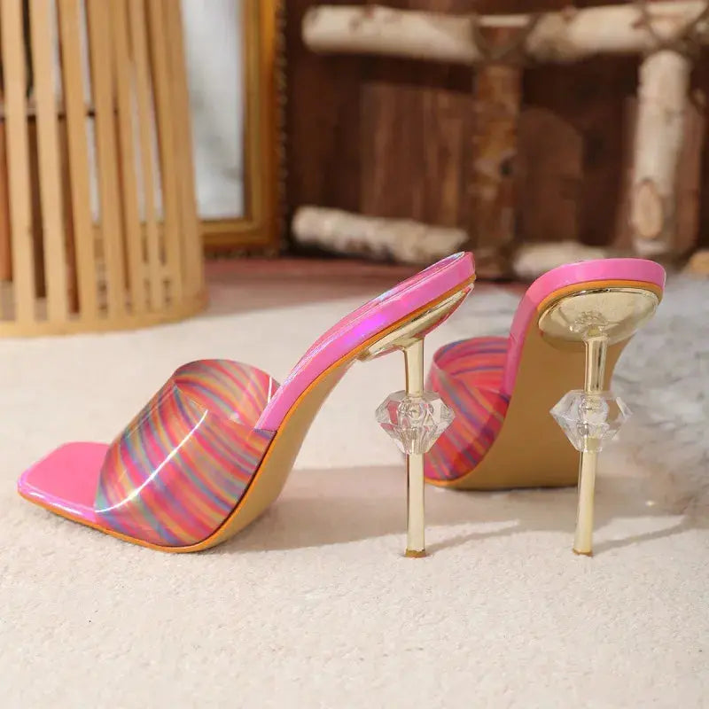 Open Toe Stiletto Sandals Trendsi